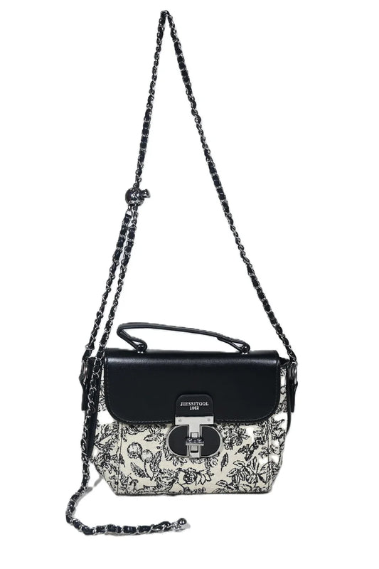 Denim sling bag