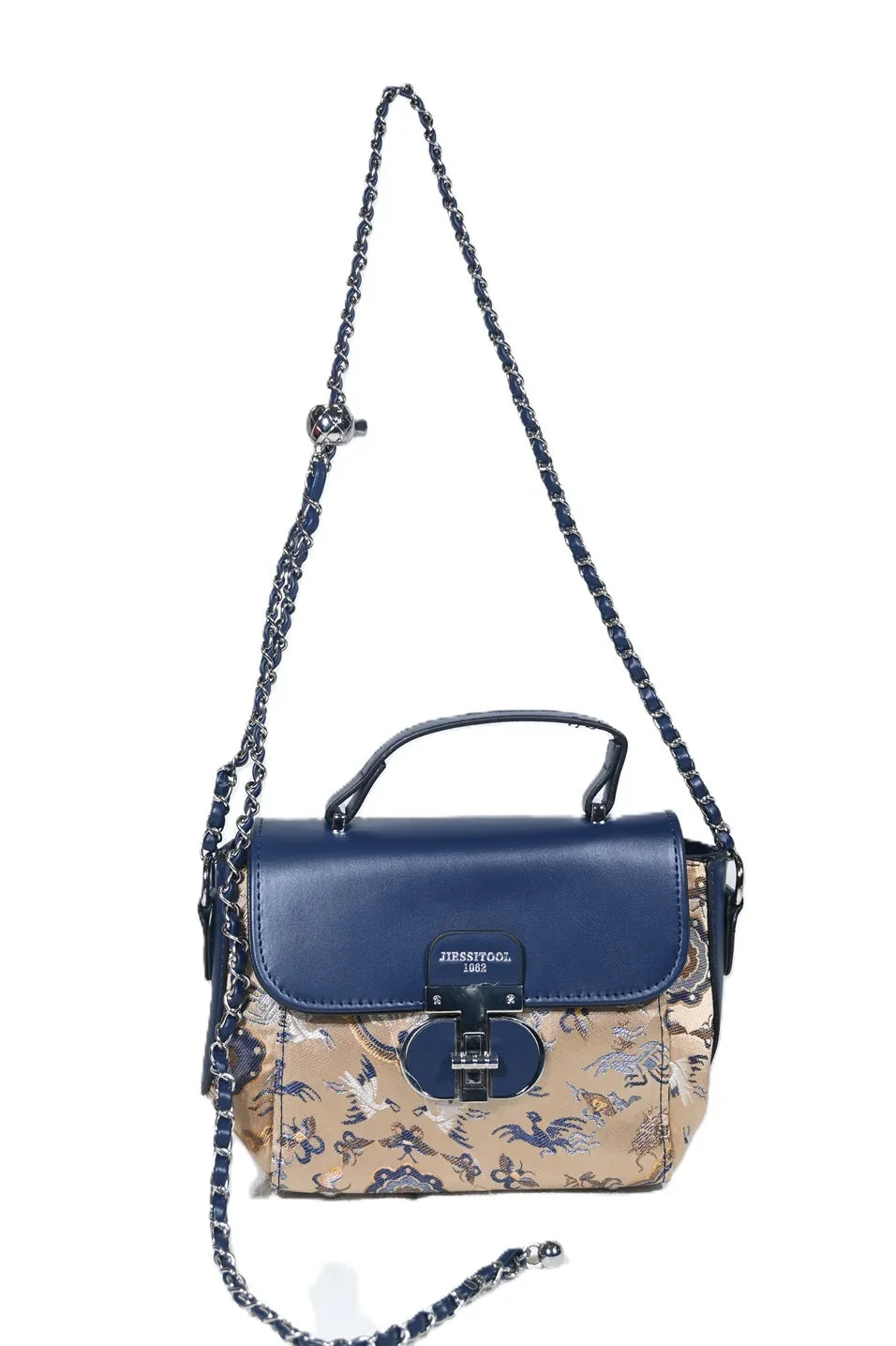 Denim sling bag