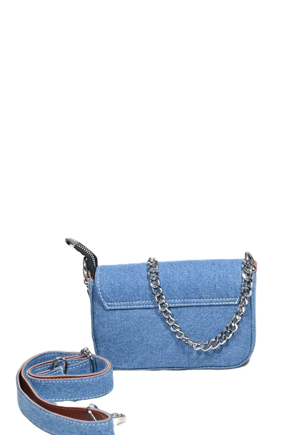 Denim sling bag