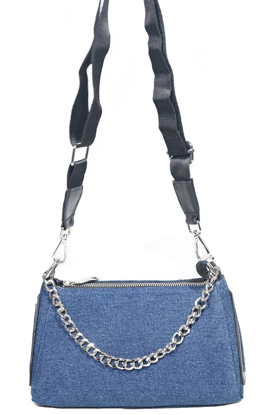 Denim sling bag