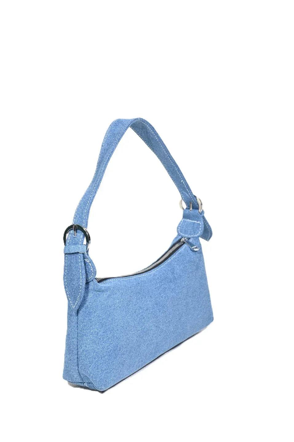 Denim sling bag