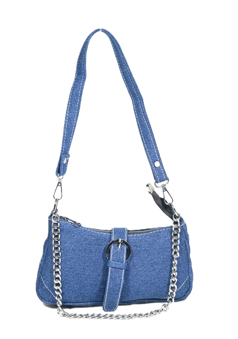 Denim sling bag
