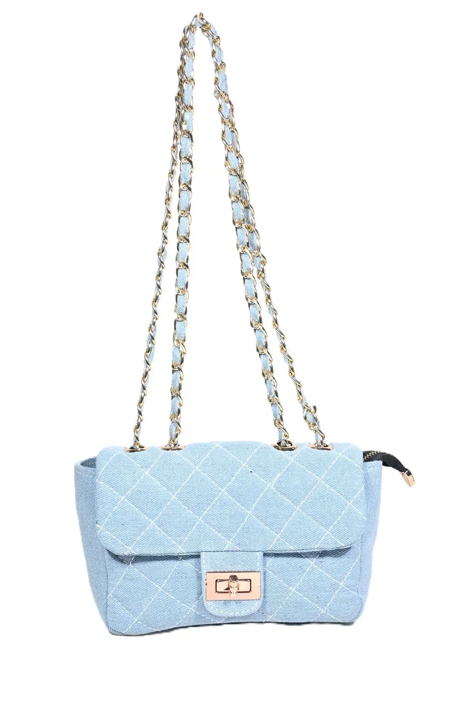 Denim sling bag