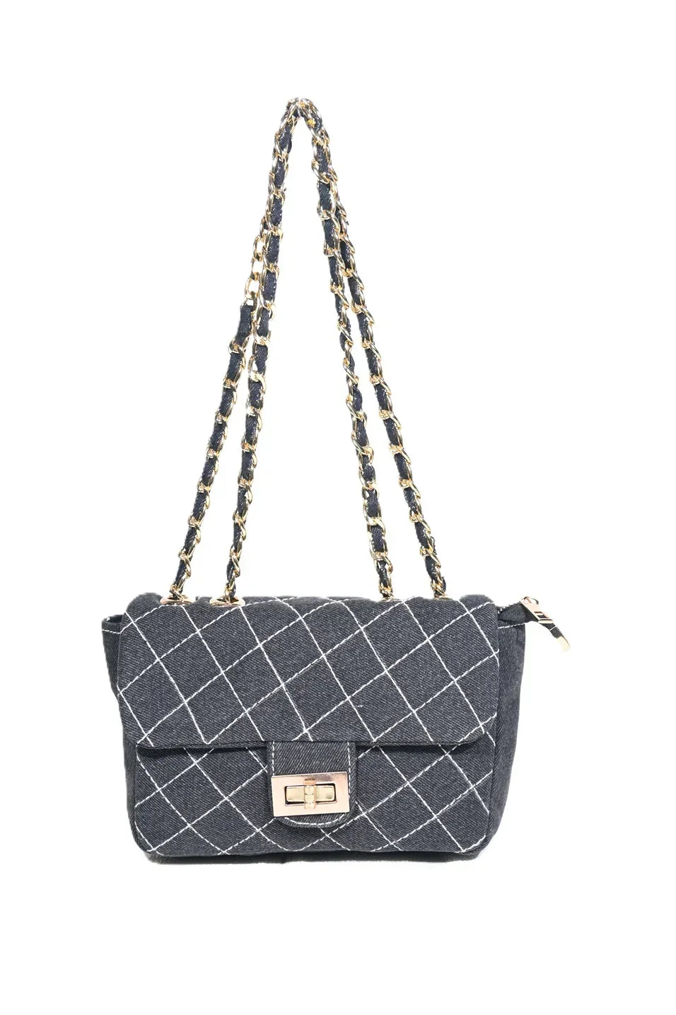 Denim sling bag