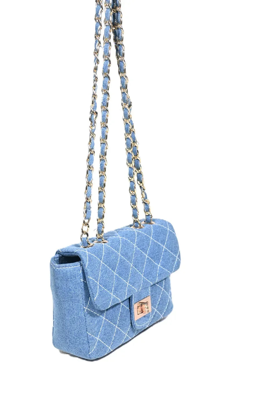 Denim sling bag