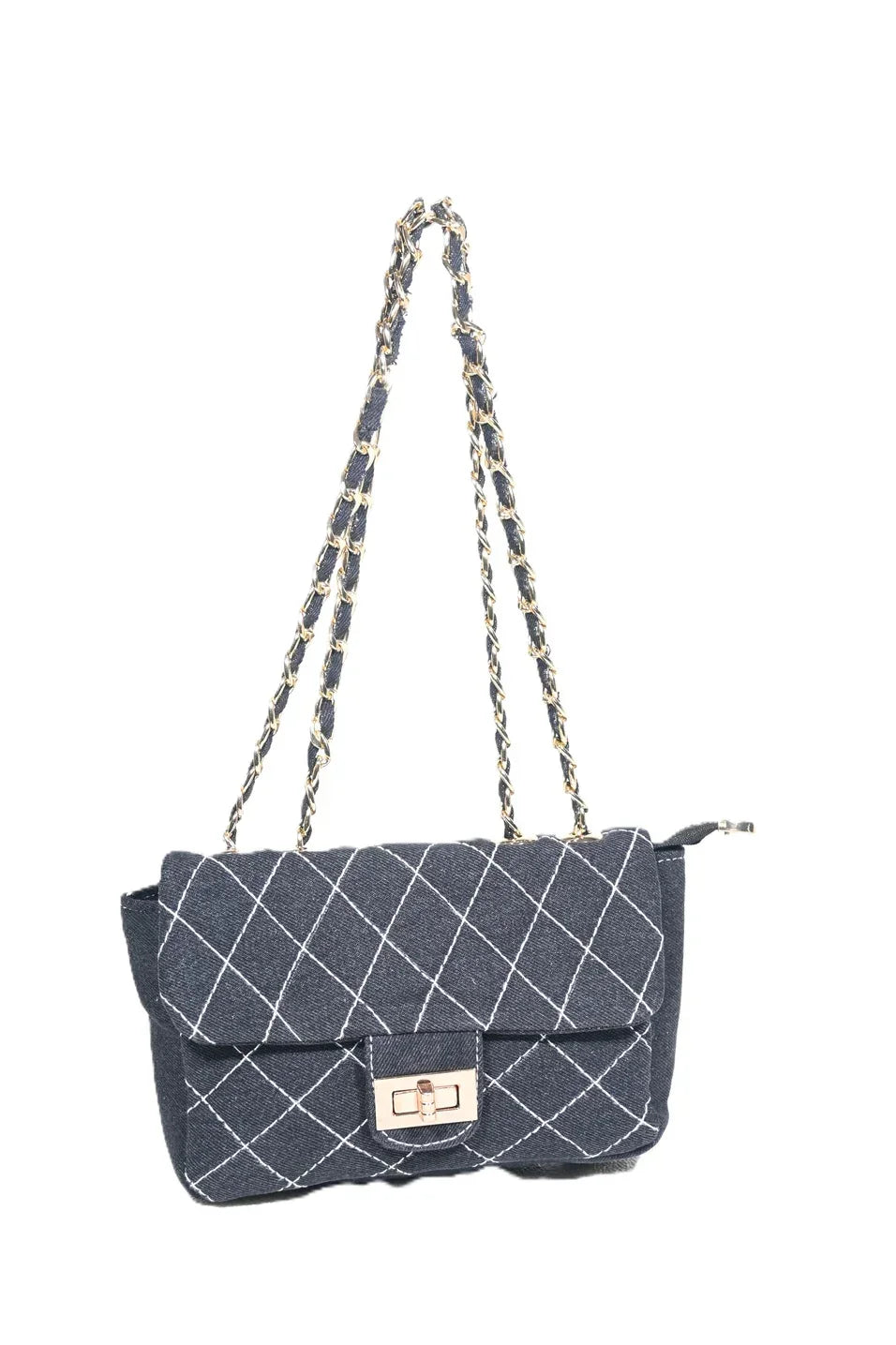 Denim sling bag