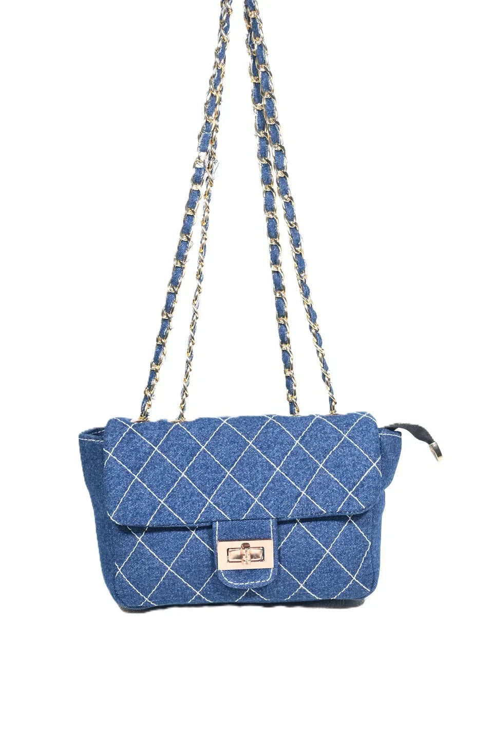 Denim sling bag