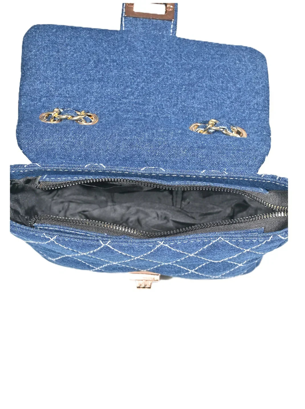 Denim sling bag