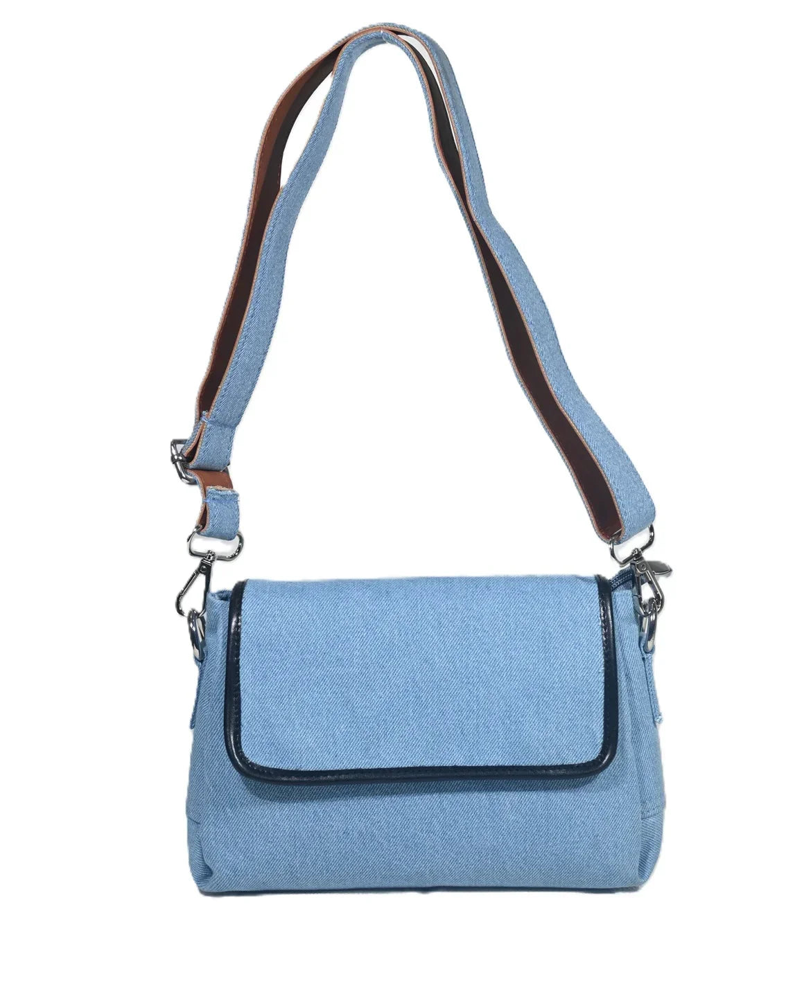 Denim sling bag