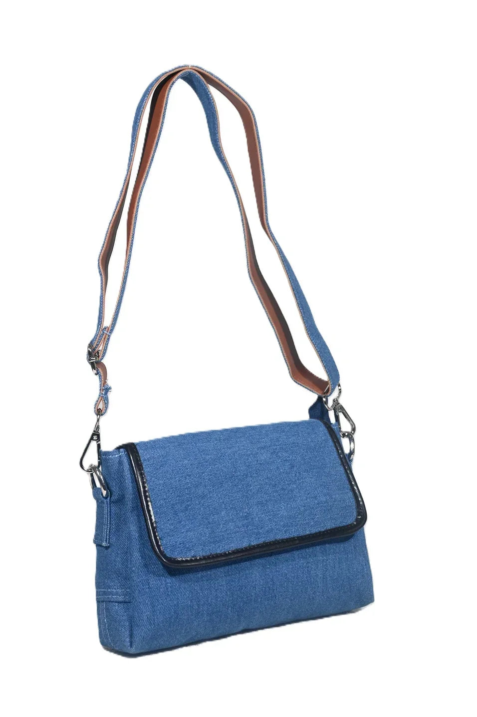 Denim sling bag