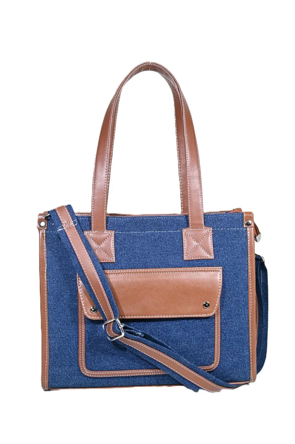 Denim sling bag