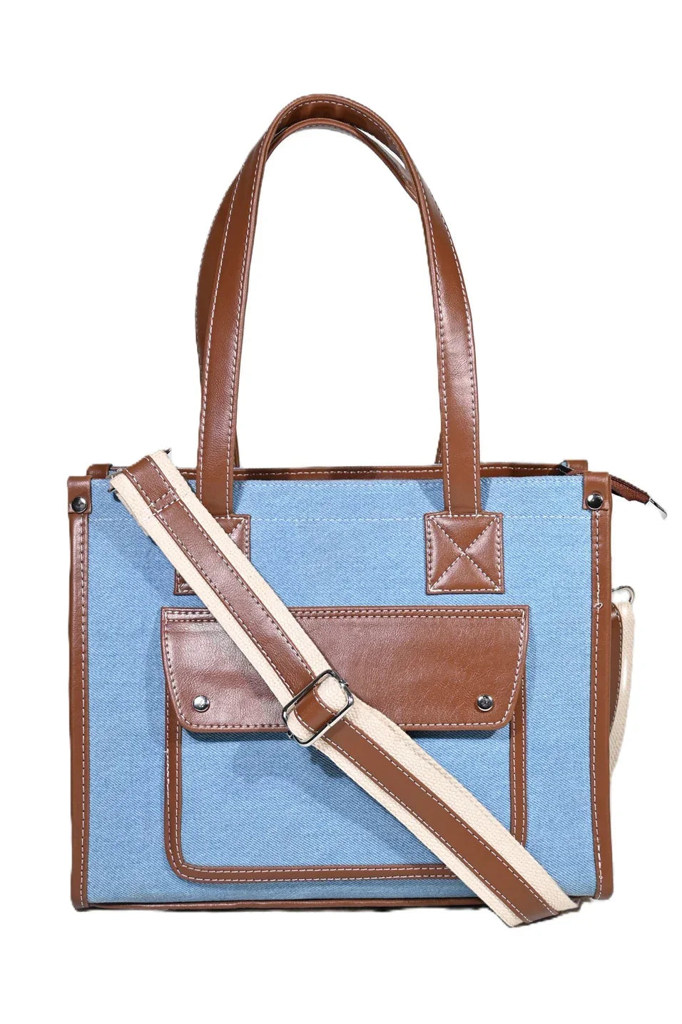 Denim sling bag