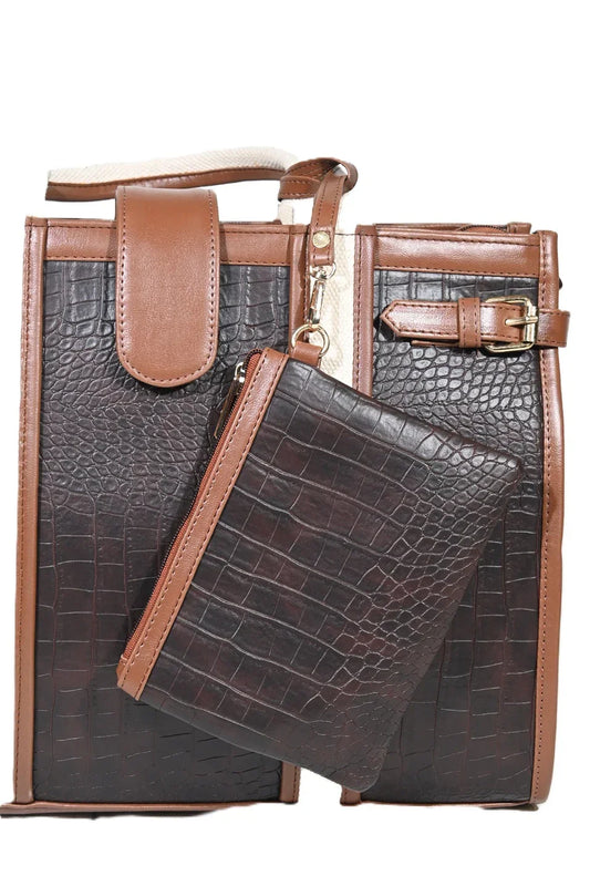 Denim sling bag