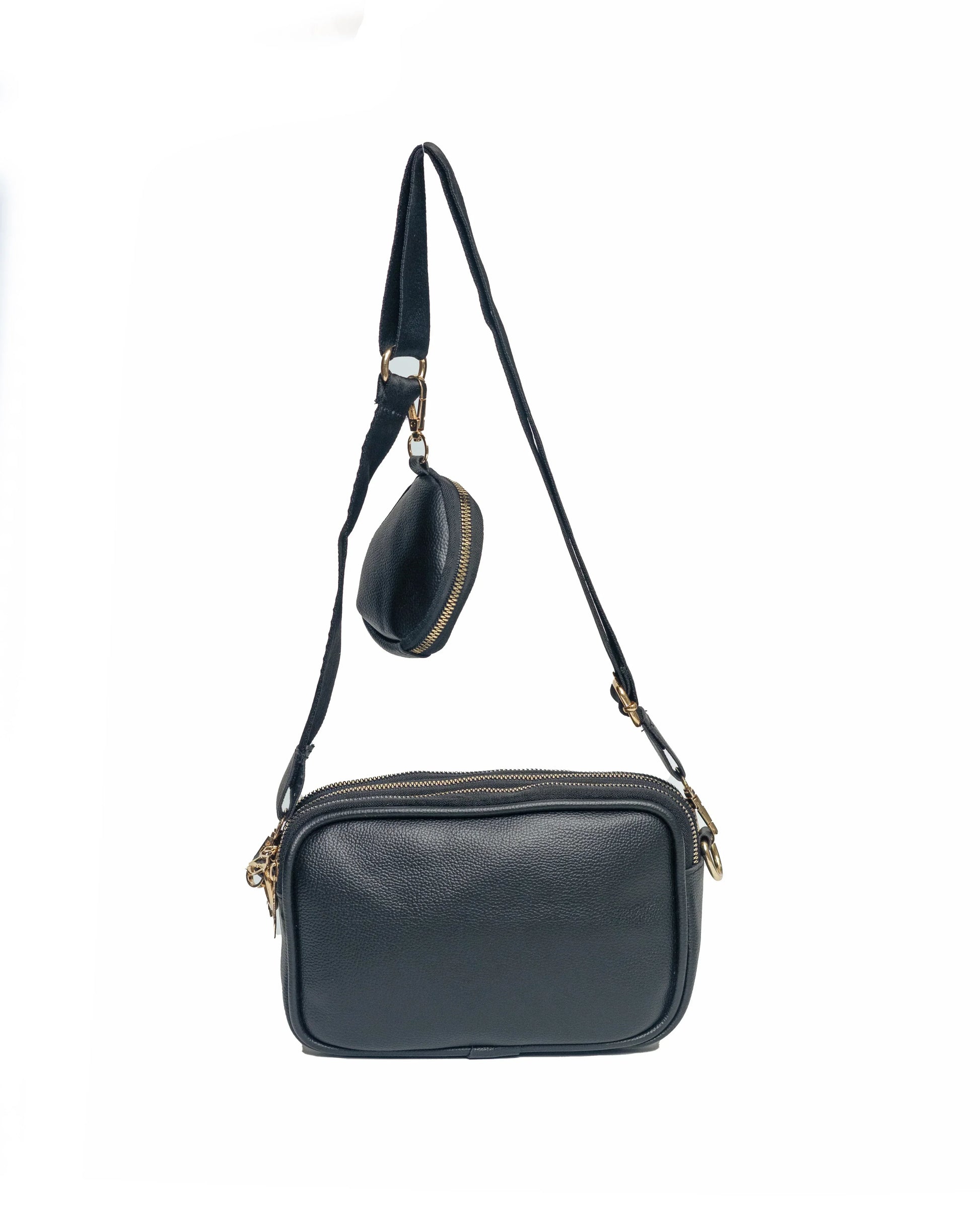 Denim sling bag