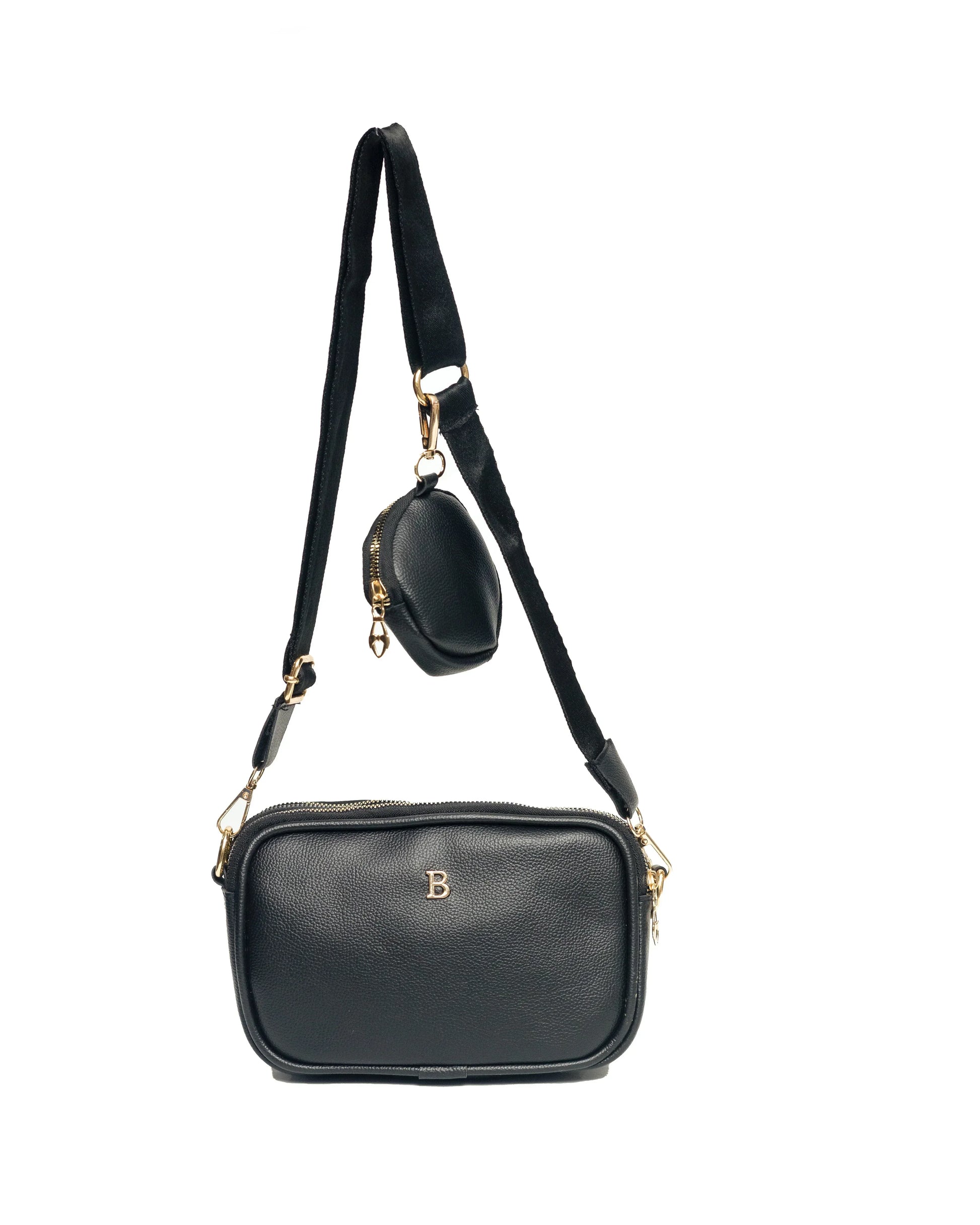 Denim sling bag