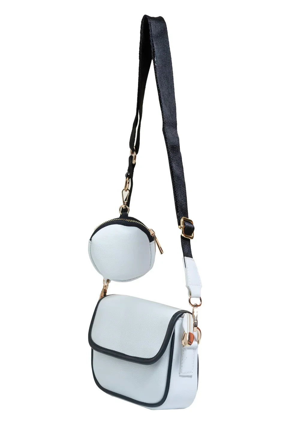 Denim sling bag