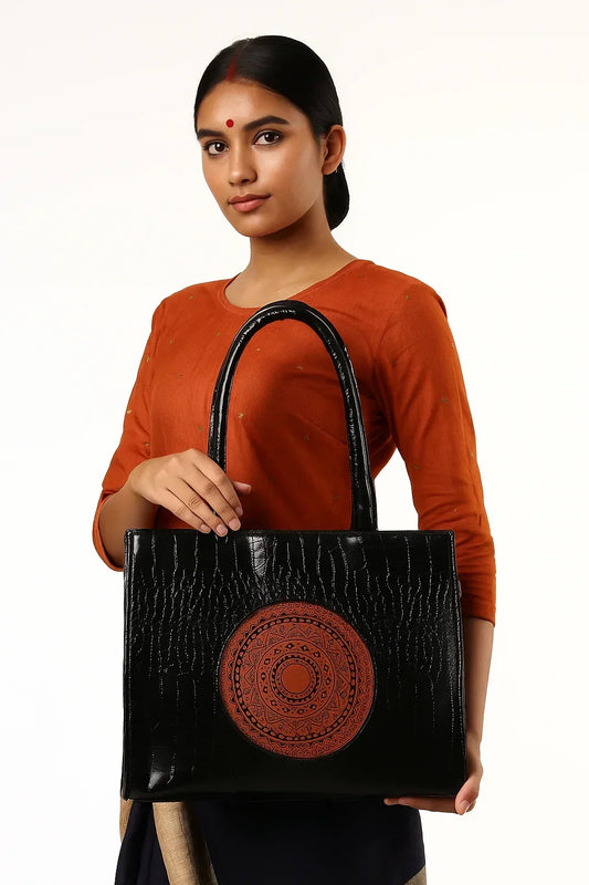 Denim sling bag
