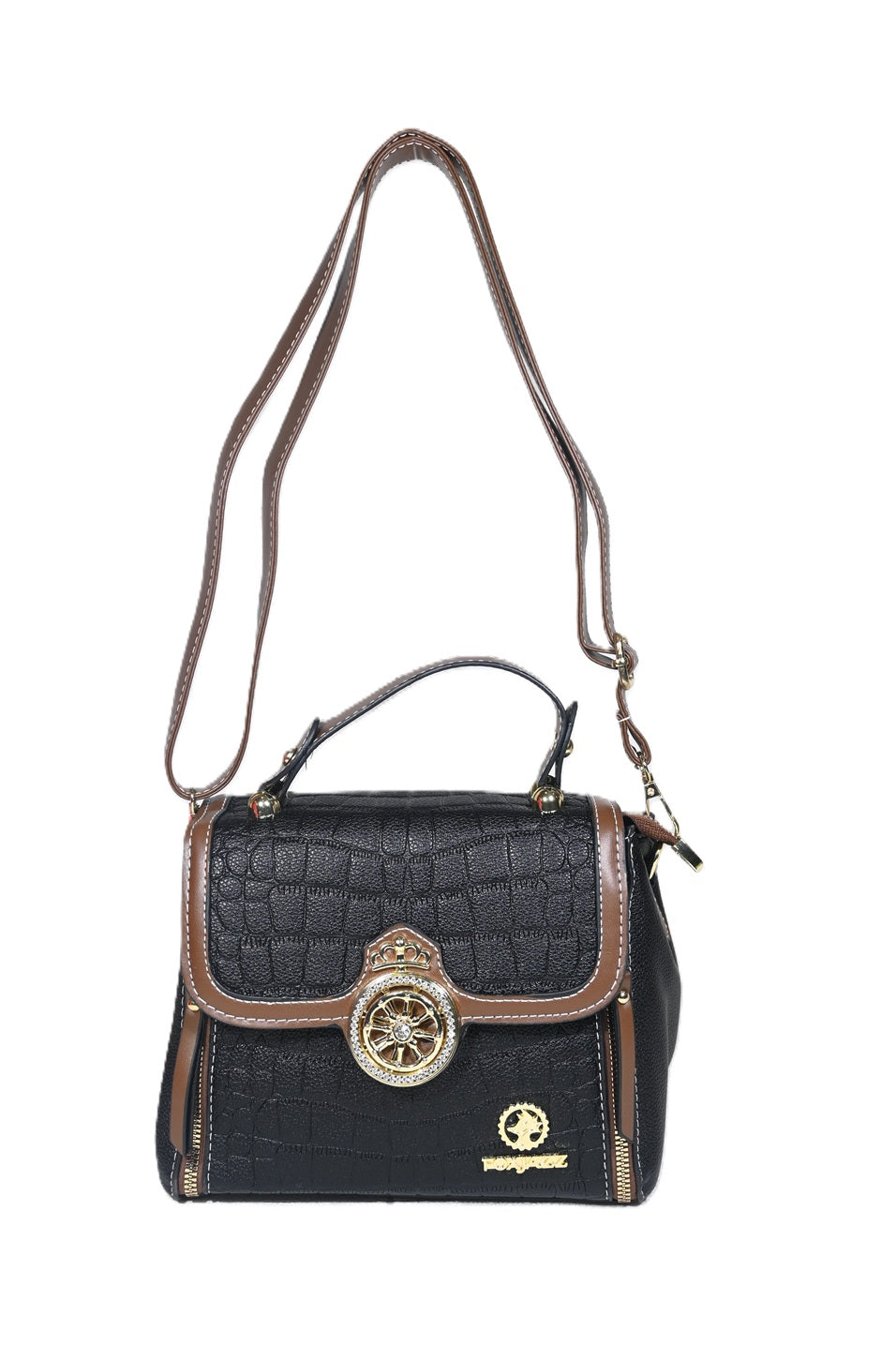 Denim sling bag