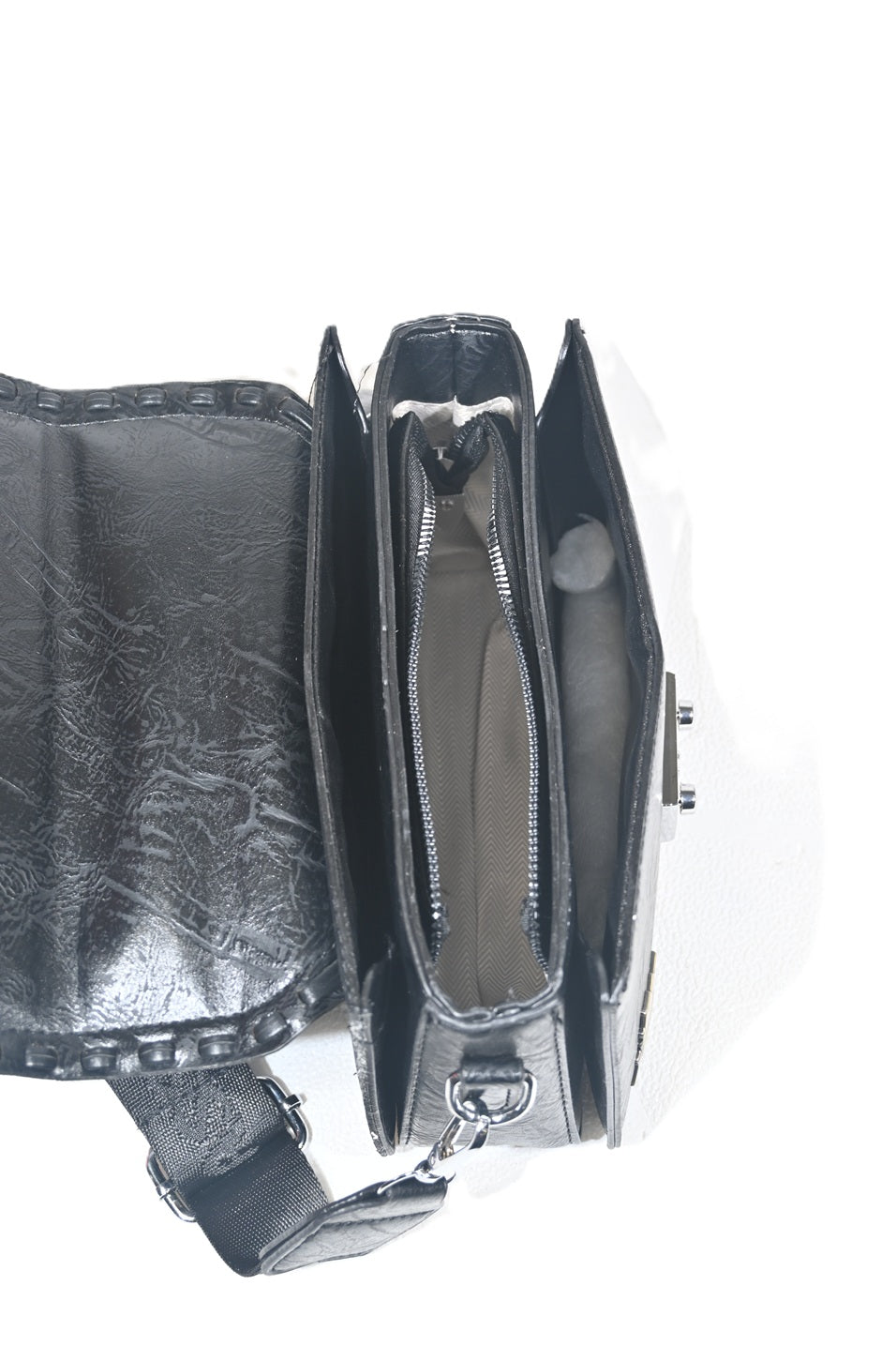 Denim sling bag