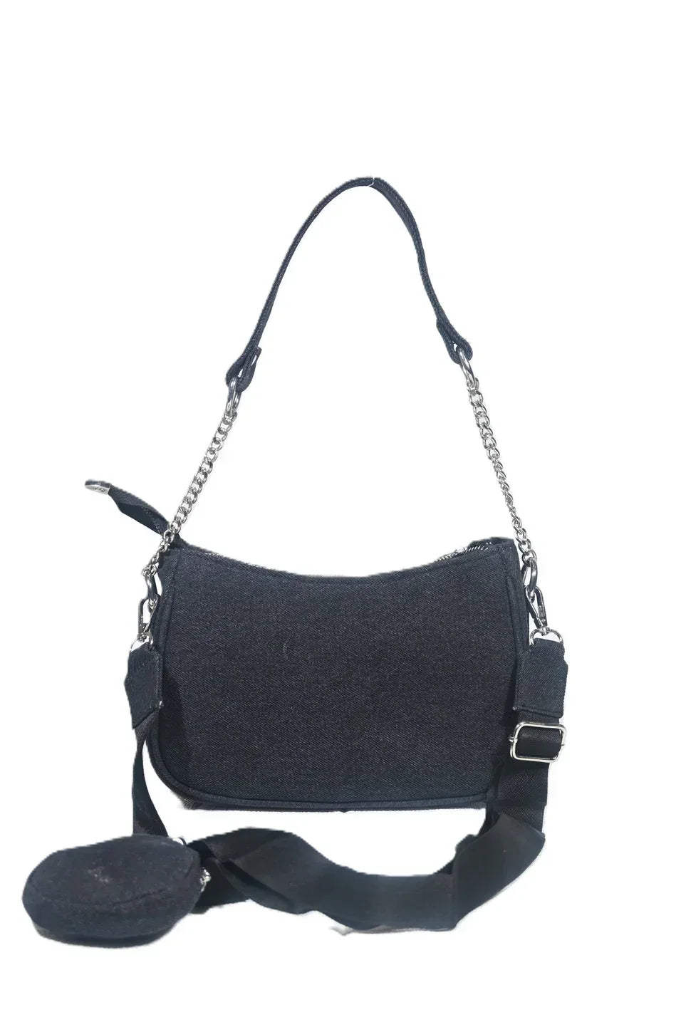 Denim sling bag