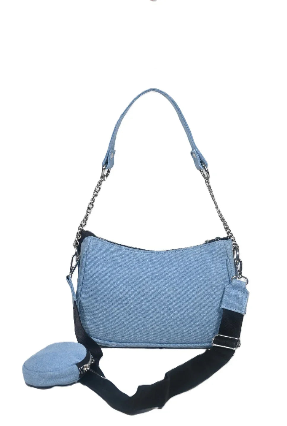 Denim sling bag