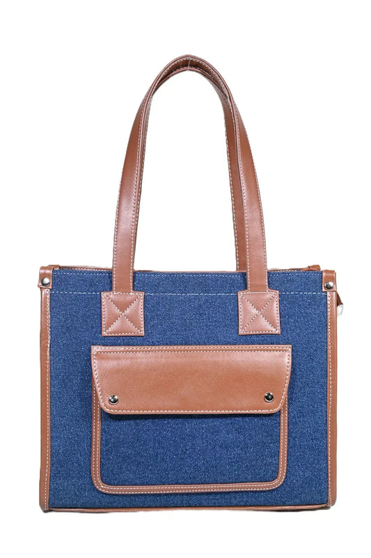 Denim sling bag