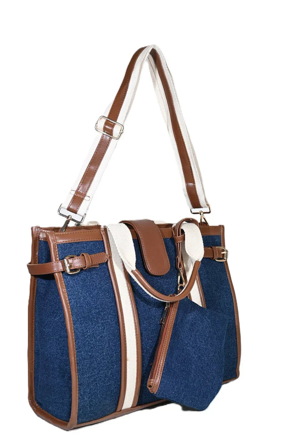 Denim sling bag