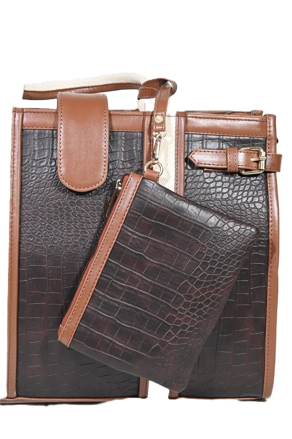 Denim sling bag