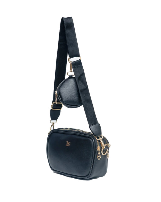 Denim sling bag