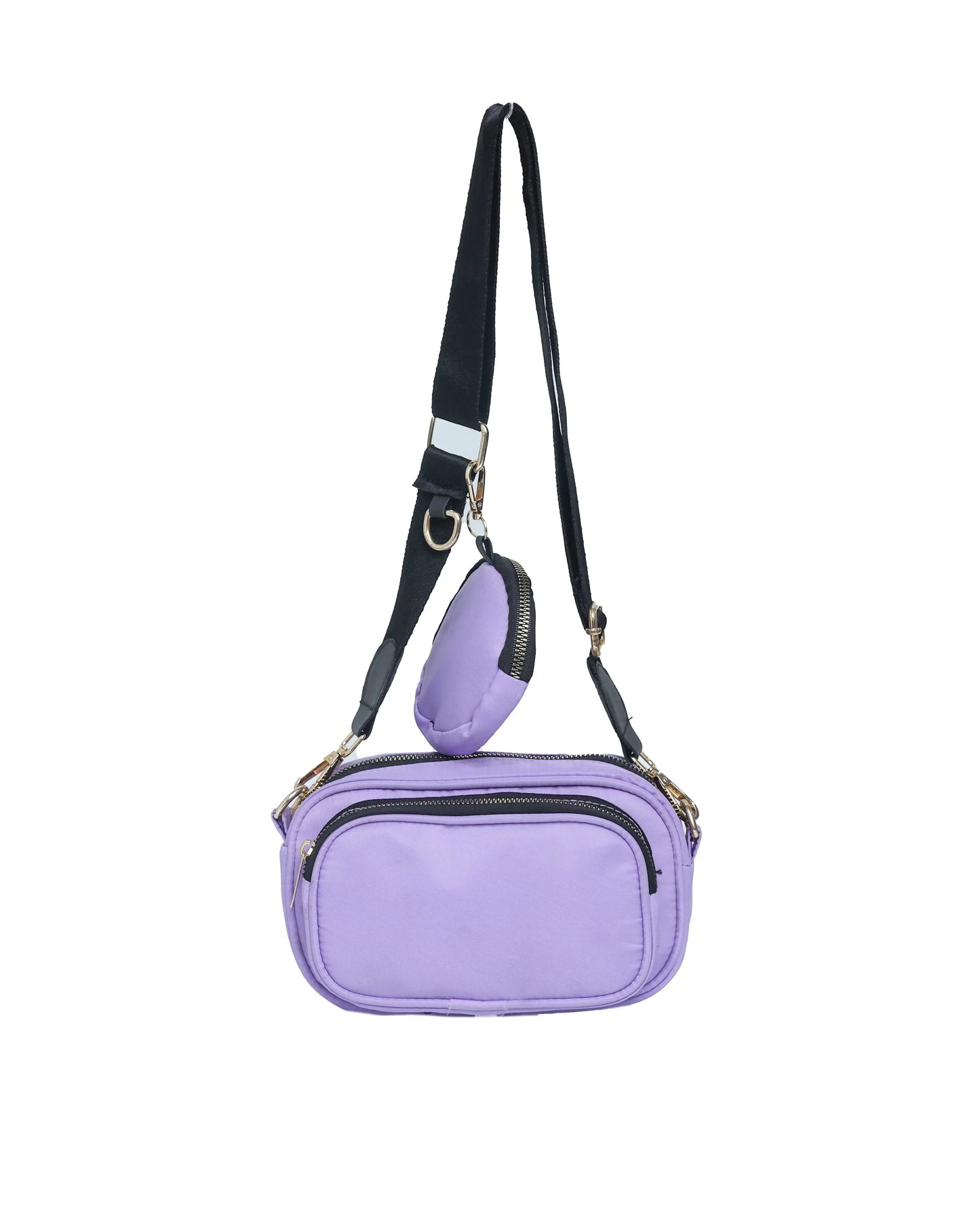 Denim sling bag