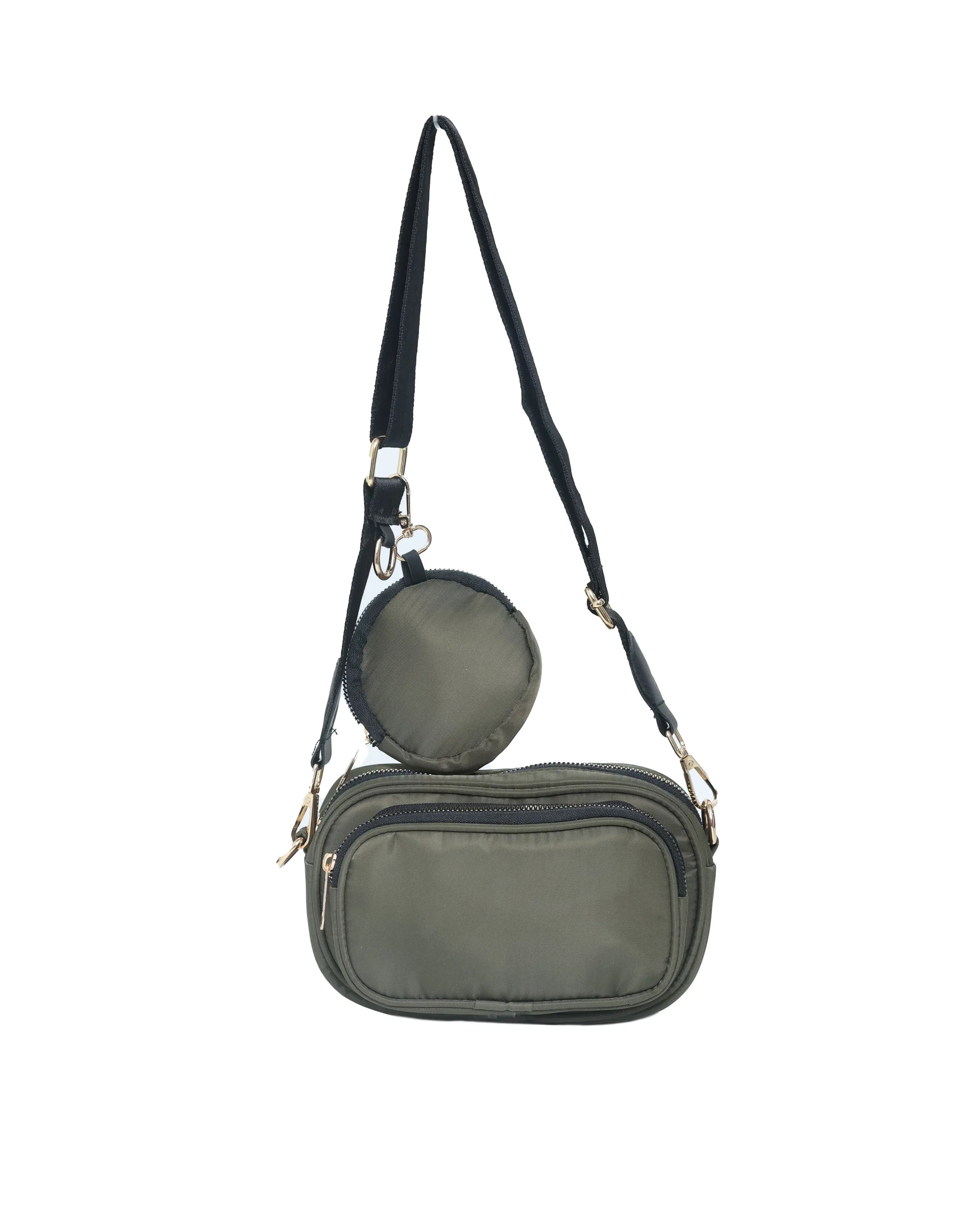 Denim sling bag