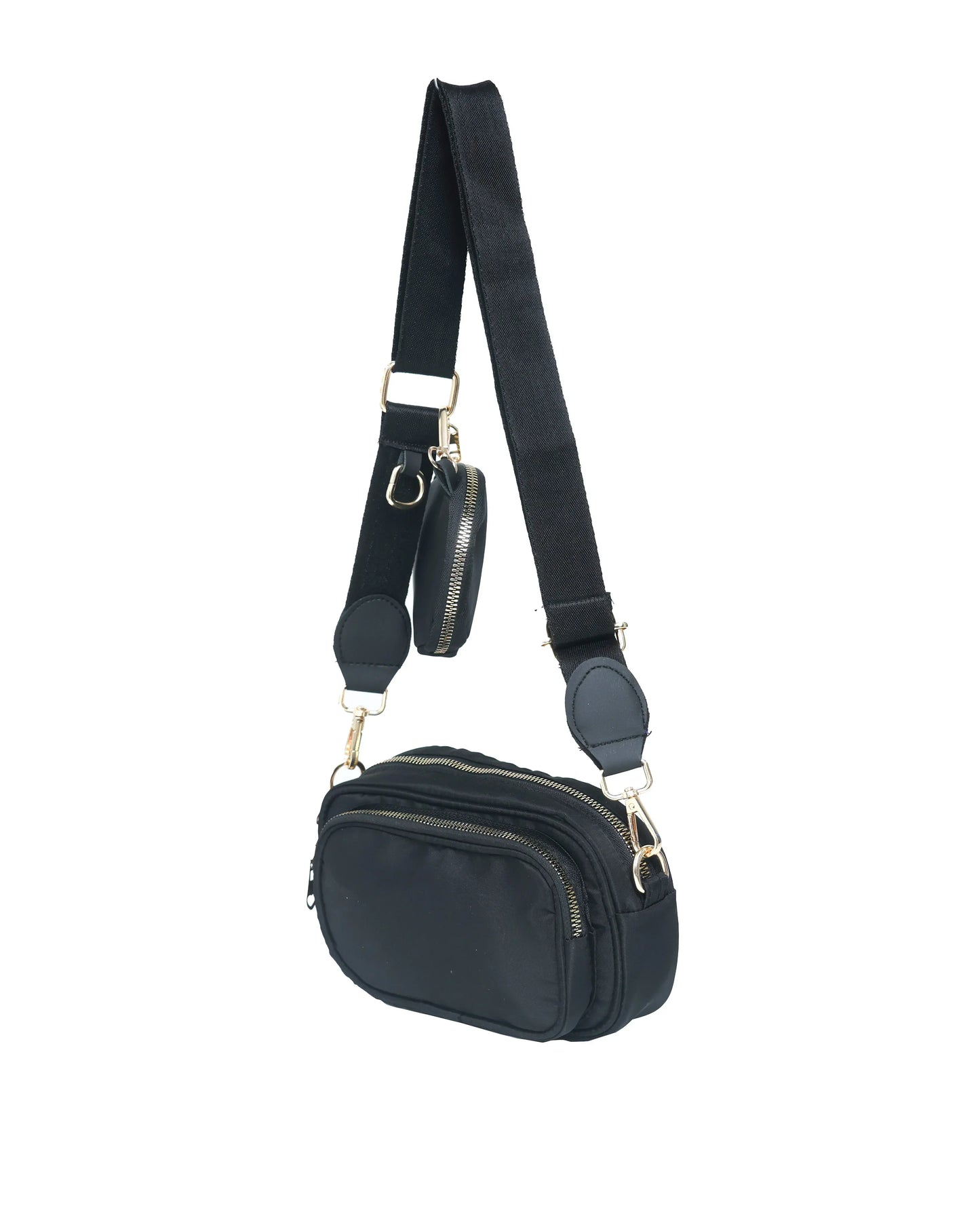 Denim sling bag