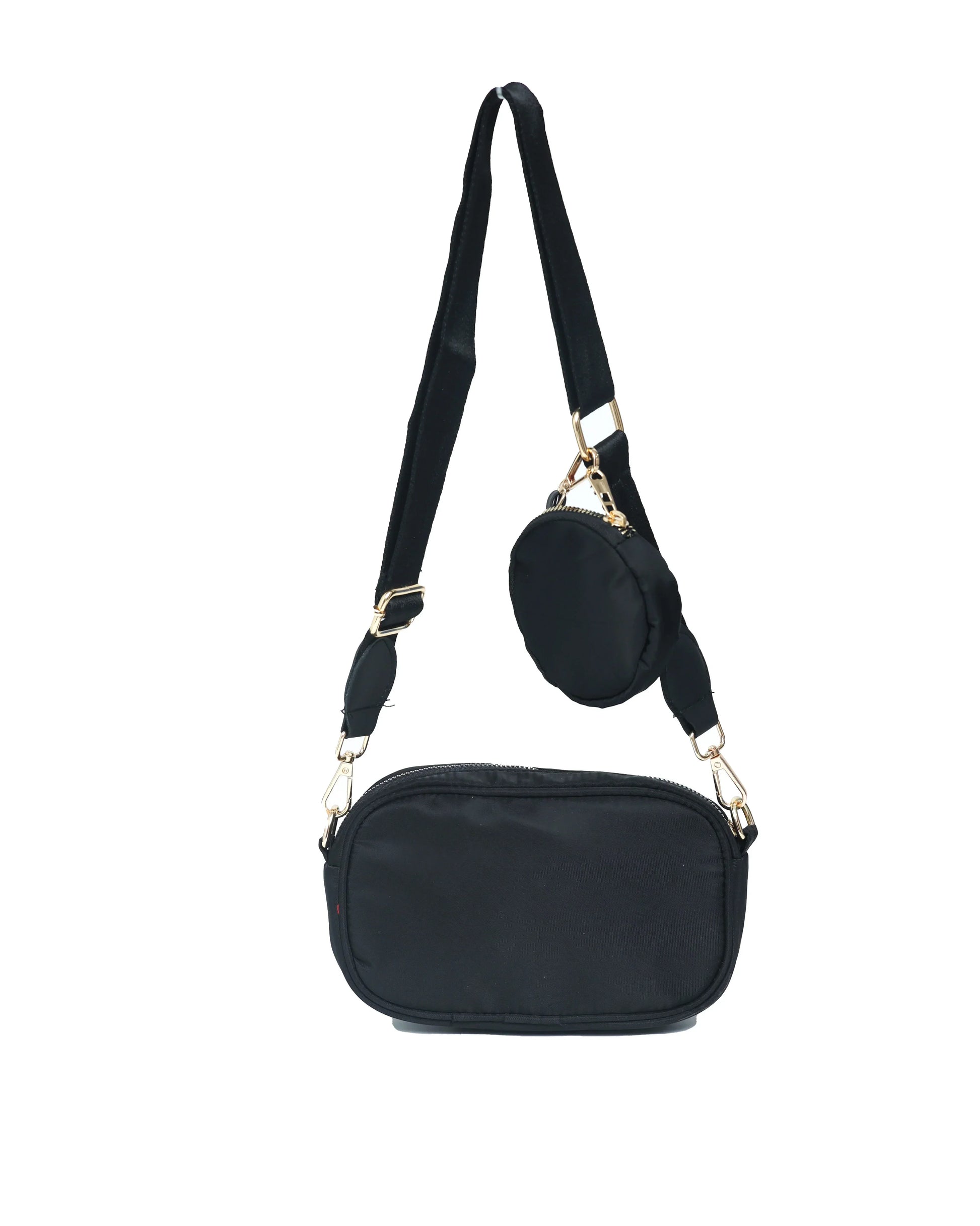 Denim sling bag