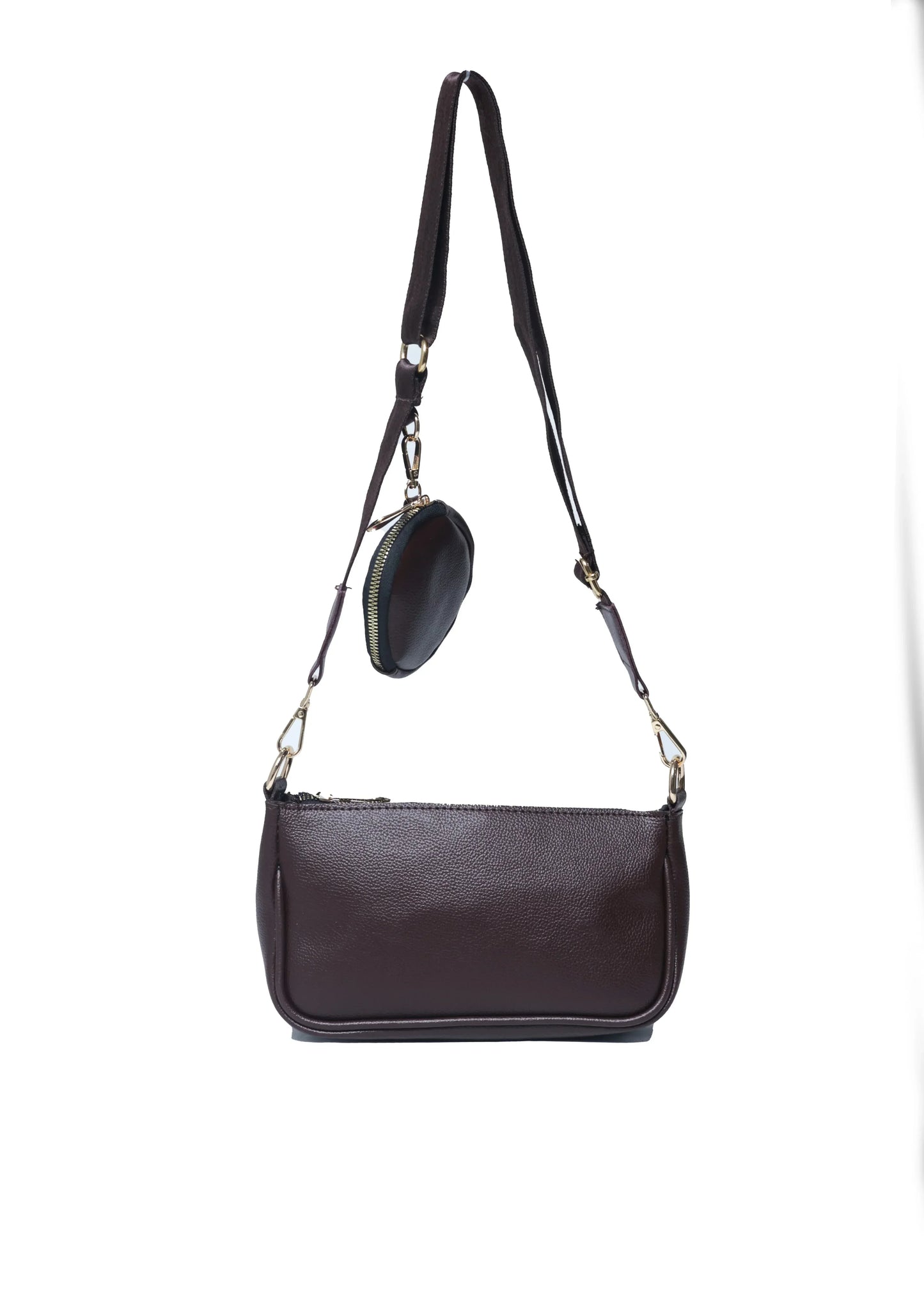 Denim sling bag