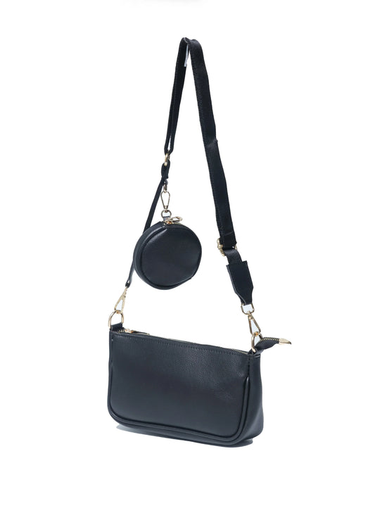 Denim sling bag