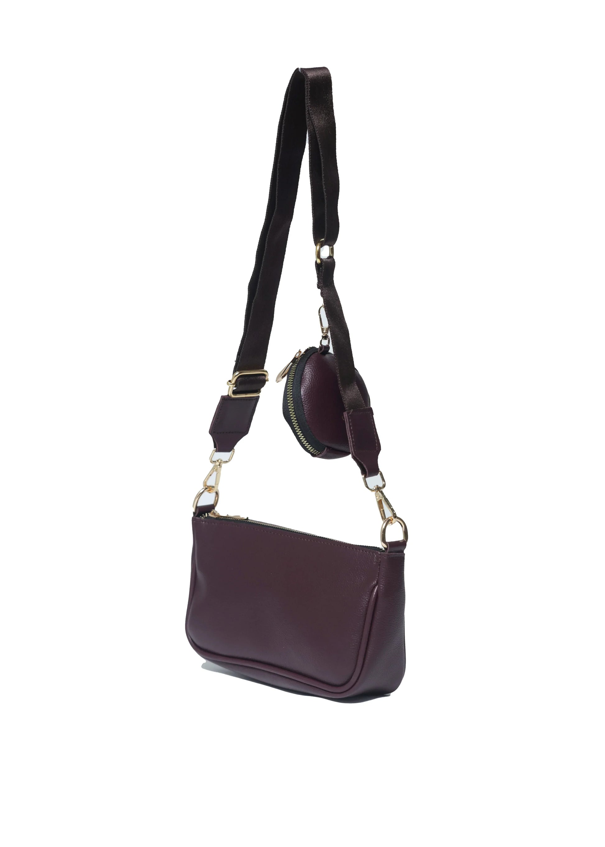 Denim sling bag