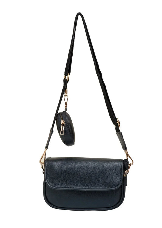 Denim sling bag