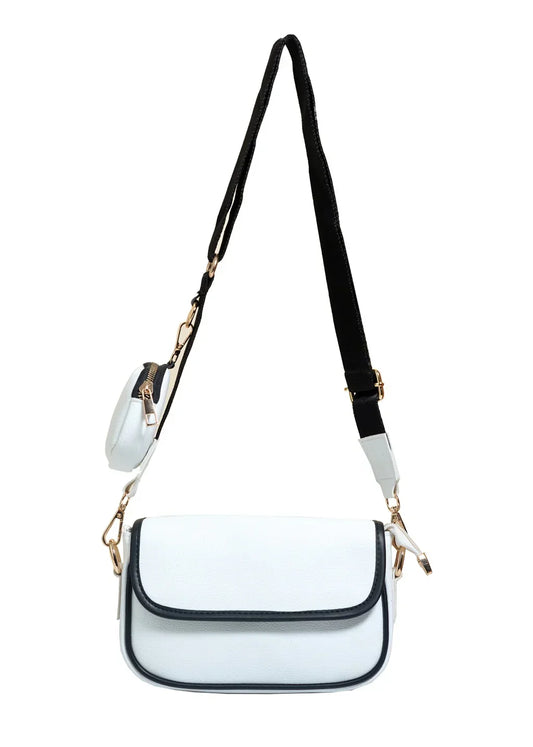 Denim sling bag