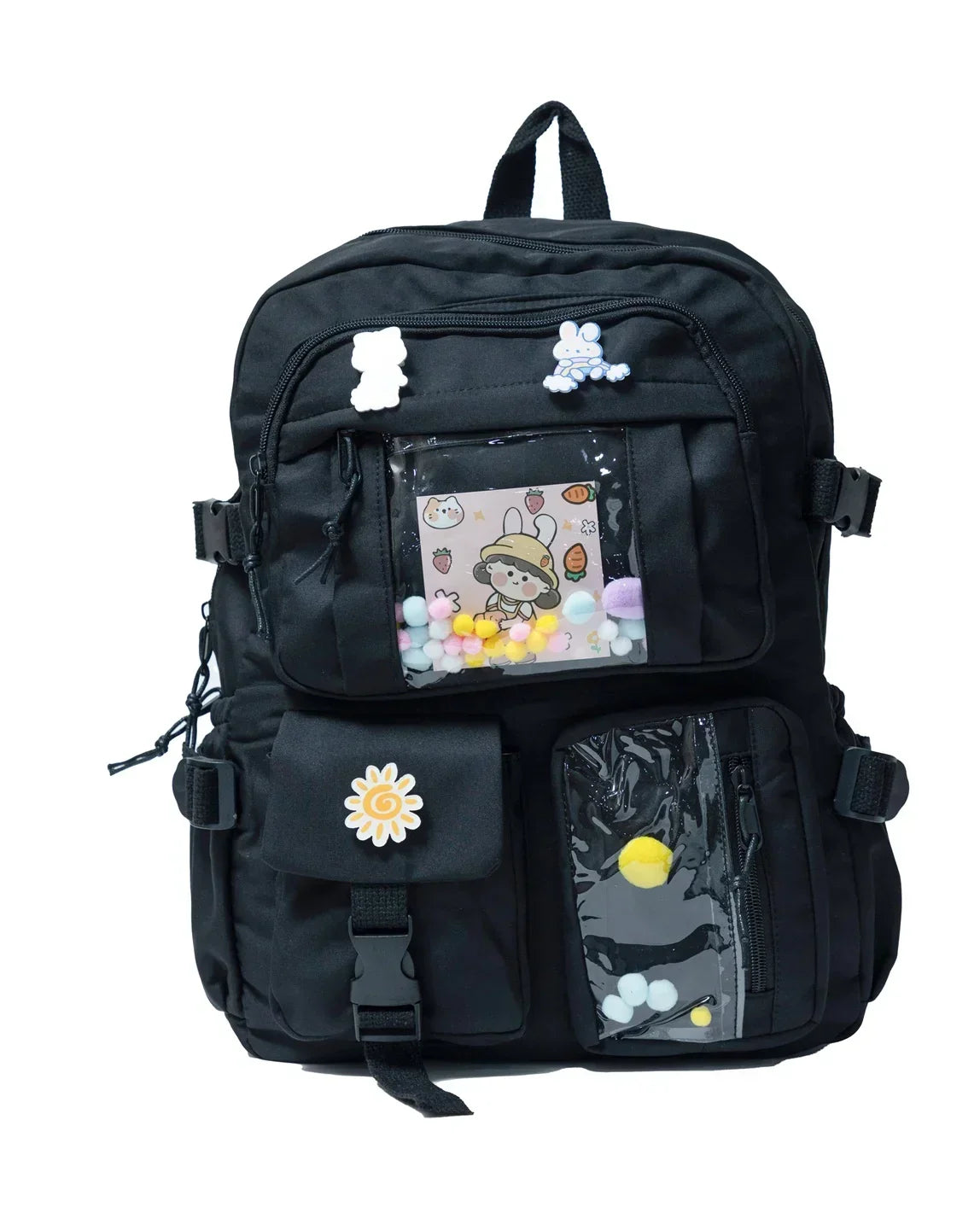 Denim sling bag